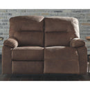 Bolzano - Coffee - Reclining Loveseat-Washburn's Home Furnishings