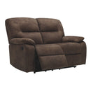 Bolzano - Coffee - Reclining Loveseat-Washburn's Home Furnishings