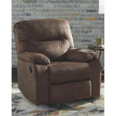 Bolzano - Coffee - Rocker Recliner-Washburn's Home Furnishings