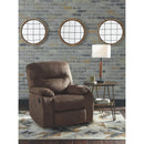 Bolzano - Coffee - Rocker Recliner-Washburn's Home Furnishings