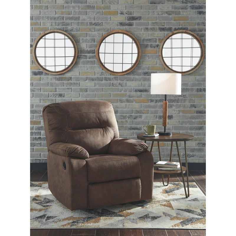 Bolzano - Coffee - Rocker Recliner-Washburn's Home Furnishings