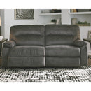 Bolzano - Slate - 2 Seat Reclining Sofa-Washburn's Home Furnishings