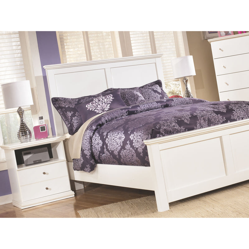 Bostwick - White - One Drawer Night Stand-Washburn's Home Furnishings