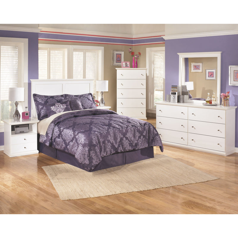 Bostwick - White - Six Drawer Dresser-Washburn's Home Furnishings