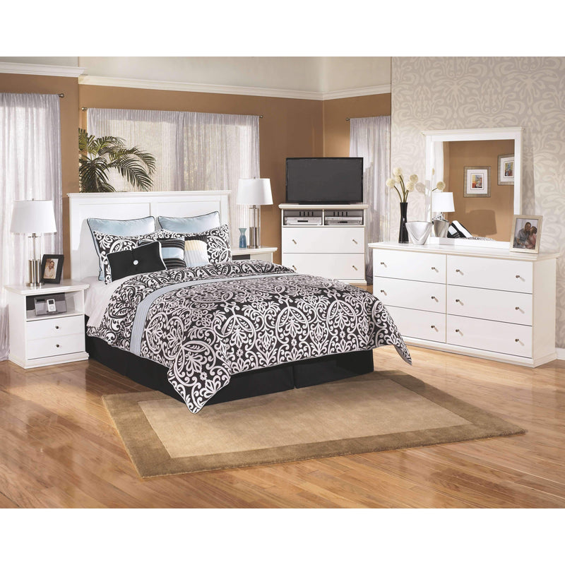 Bostwick - White - Six Drawer Dresser-Washburn's Home Furnishings