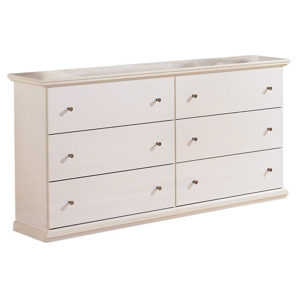 Bostwick - White - Six Drawer Dresser-Washburn's Home Furnishings