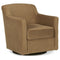 Bradney - Honey - Swivel Accent Chair-Washburn's Home Furnishings