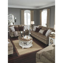 Braemar - Brown - Ottoman-Washburn's Home Furnishings