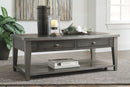 Branbury - Grayish Brown - Rectangular Cocktail Table-Washburn's Home Furnishings