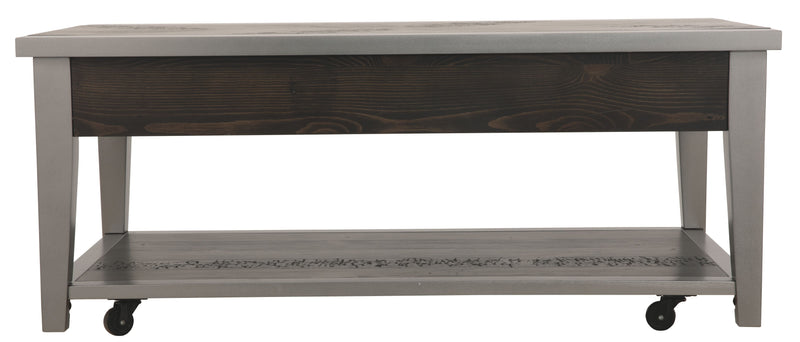 Branbury - Grayish Brown - Rectangular Cocktail Table-Washburn's Home Furnishings