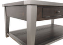 Branbury - Grayish Brown - Rectangular Cocktail Table-Washburn's Home Furnishings