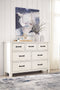 Braunter - Aged White - Dresser-Washburn's Home Furnishings