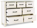 Braunter - Aged White - Dresser-Washburn's Home Furnishings