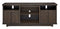 Brazburn - Dark Brown - Lg Tv Stand W/fireplace Option-Washburn's Home Furnishings