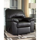 Brazoria - Black - Rocker Recliner-Washburn's Home Furnishings