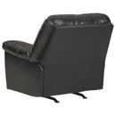 Brazoria - Black - Rocker Recliner-Washburn's Home Furnishings