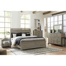 Brennagan - Gray - California King Panel Bed-Washburn's Home Furnishings