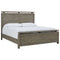 Brennagan - Gray - King Panel Bed-Washburn's Home Furnishings