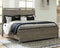 Brennagan - Gray - Queen Panel Bed-Washburn's Home Furnishings