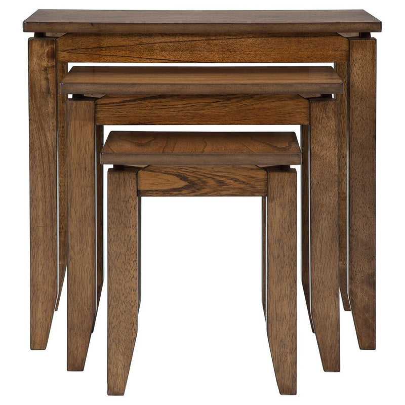 Brentmond - Brown - Accent Table Set (3/cn)-Washburn's Home Furnishings