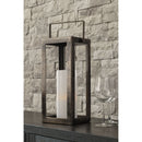 Briana - Antique Pewter Finish - Lantern - Small-Washburn's Home Furnishings