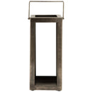 Briana - Antique Pewter Finish - Lantern - Small-Washburn's Home Furnishings