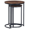 Briarsboro - Brown/black - Accent Table (2/cn)-Washburn's Home Furnishings