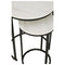 Briarsboro - White/black - Accent Table (2/cn)-Washburn's Home Furnishings