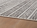 Brinoy - Black/white - Large Rug-Washburn's Home Furnishings