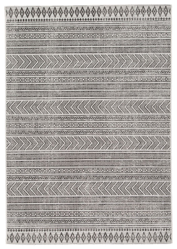 Brinoy - Black/white - Large Rug-Washburn's Home Furnishings