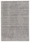 Brinoy - Black/white - Large Rug-Washburn's Home Furnishings