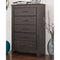 Brinxton - Charcoal - Five Drawer Chest-Washburn's Home Furnishings