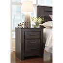 Brinxton - Charcoal - Two Drawer Night Stand-Washburn's Home Furnishings