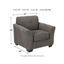 Brise - Slate - Chair-Washburn's Home Furnishings