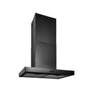 Broan® Elite EW43 Series 30-Inch Convertible T-Style Chimney Range Hood, 460 Max Blower CFM, Black Stainless Steel-Washburn's Home Furnishings