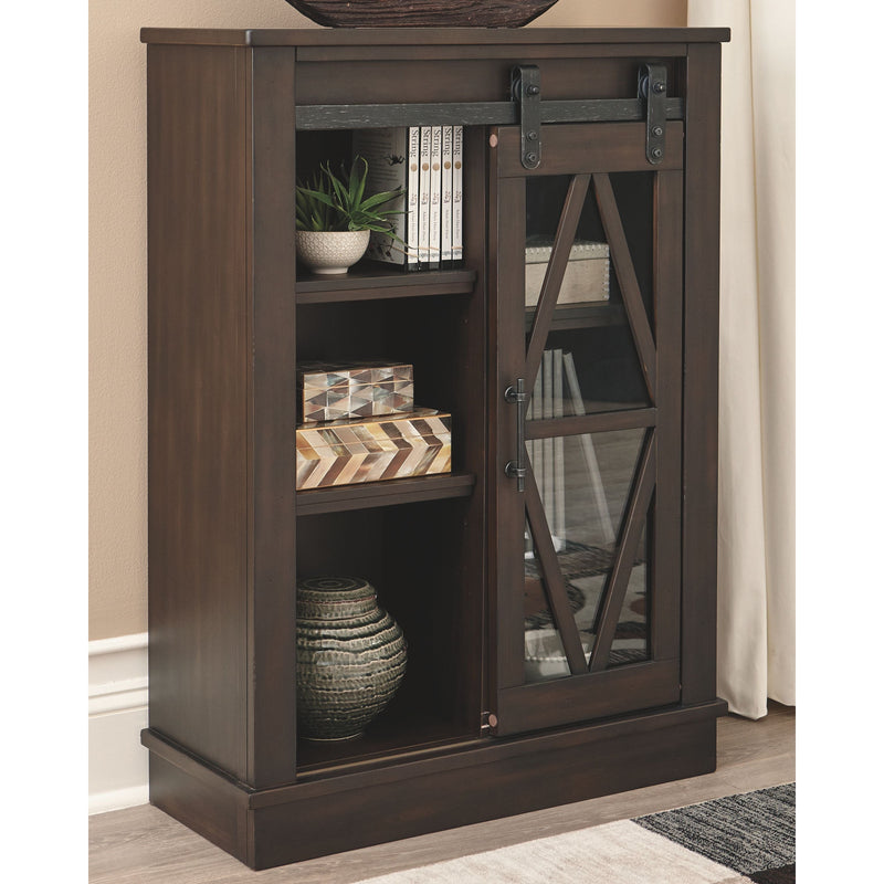 Bronfield - Brown - Accent Cabinet-Washburn's Home Furnishings