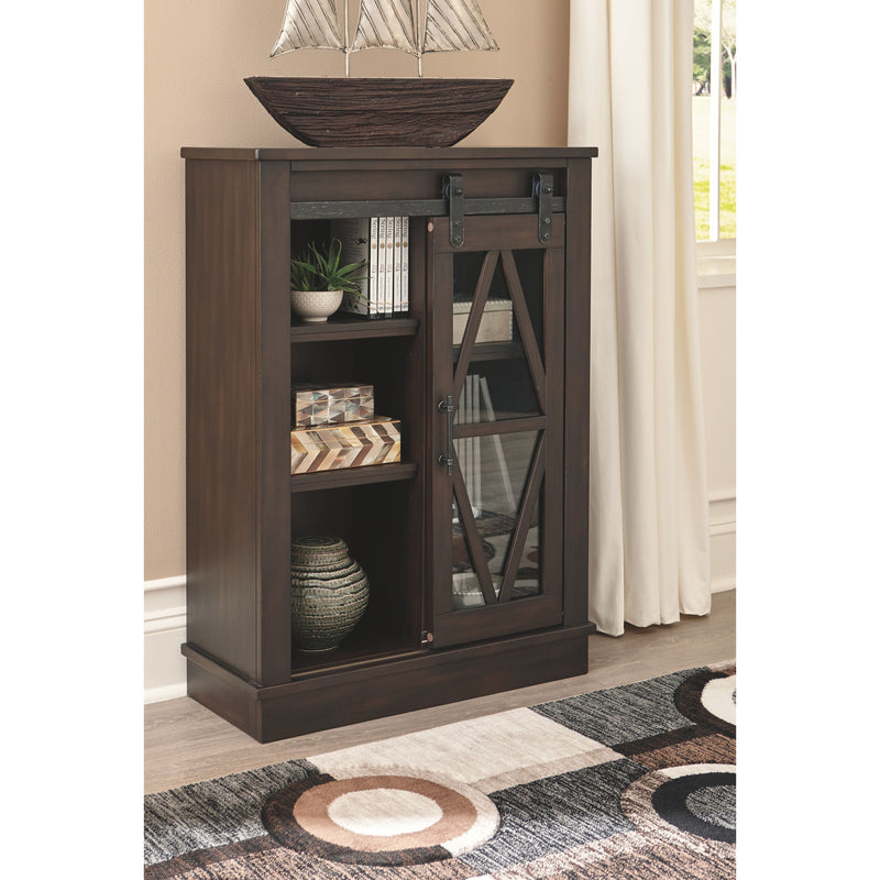 Bronfield - Brown - Accent Cabinet-Washburn's Home Furnishings