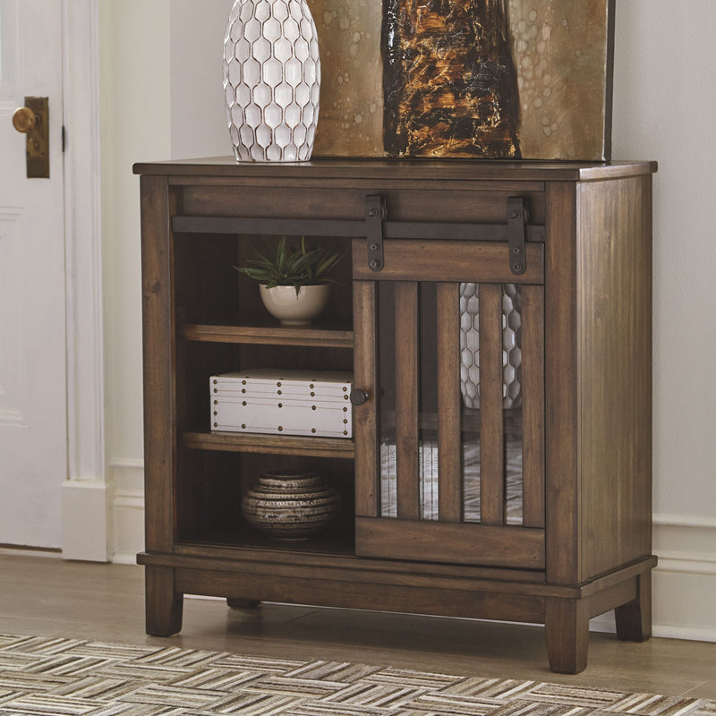 Brookport - Brown - Accent Cabinet-Washburn's Home Furnishings