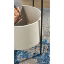 Brookway - Black/cream - Accent Table-Washburn's Home Furnishings