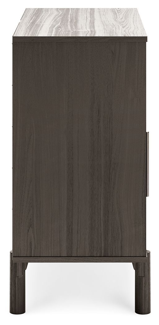 Brymont - Dark Gray - Accent Cabinet-Washburn's Home Furnishings