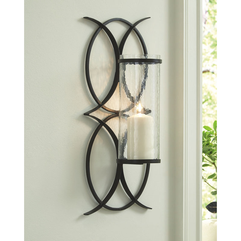 Bryndis - Black - Wall Sconce-Washburn's Home Furnishings