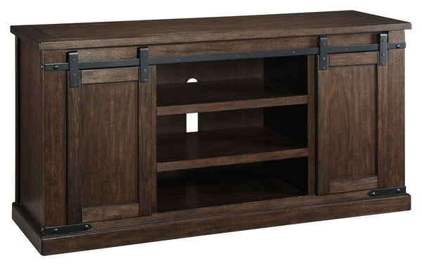 Budmore - Rustic Brown - Large Tv Stand-Washburn's Home Furnishings