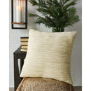 Budrey - Tan/white - Pillow (4/cs)-Washburn's Home Furnishings