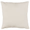 Budrey - Tan/white - Pillow (4/cs)-Washburn's Home Furnishings