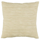 Budrey - Tan/white - Pillow (4/cs)-Washburn's Home Furnishings