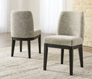 Burkhaus - Dark Brown - Dining Chair (set Of 2)-Washburn's Home Furnishings