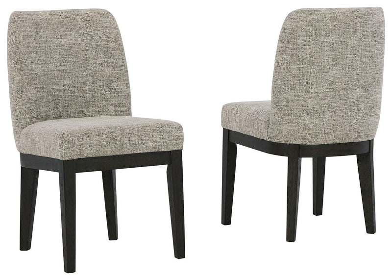 Burkhaus - Dark Brown - Dining Chair (set Of 2)-Washburn's Home Furnishings