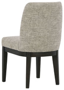 Burkhaus - Dark Brown - Dining Uph Side Chair (2/cn)-Washburn's Home Furnishings