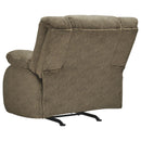 Burkner - Mocha - Power Rocker Recliner-Washburn's Home Furnishings