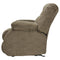 Burkner - Mocha - Power Rocker Recliner-Washburn's Home Furnishings